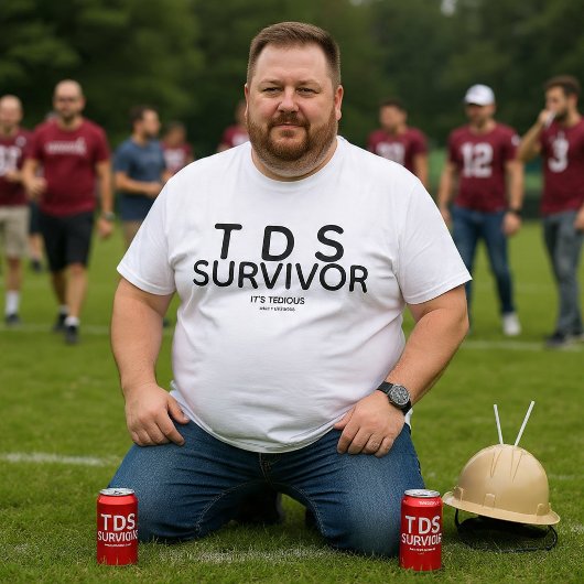 T.D.S. Het is vervelend T-shirt