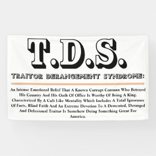 T.D.S. TRAITOR DERANGEMENT SYNDROME SPANDOEK