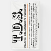 T.D.S. TRAITOR DERANGEMENT SYNDROME SPANDOEK (Verticaal)