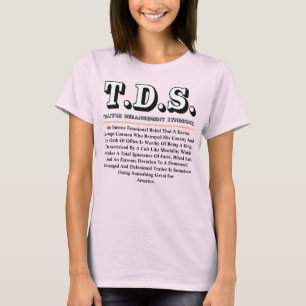 T.D.S. TRAITOR DERANGEMENT SYNDROME T-SHIRT