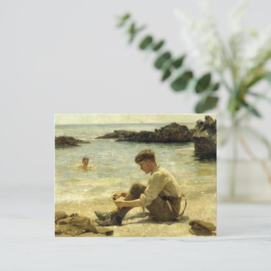 T.E. Lawrence als cadet Briefkaart (Staand voorkant)