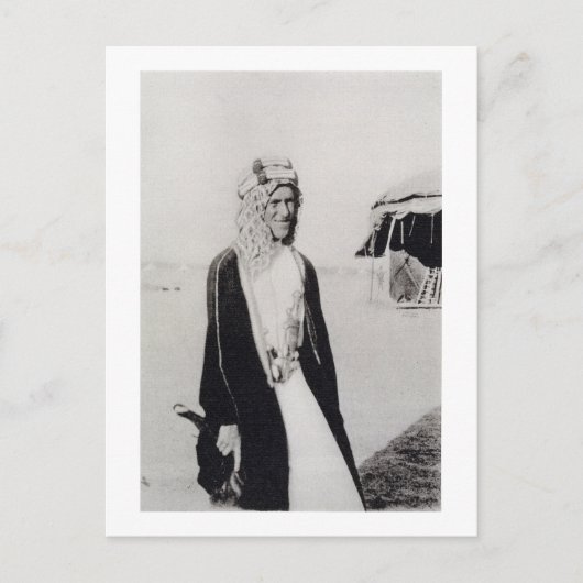 T. E. Lawrence in Arab Dress (foto) Briefkaart (Voorkant)