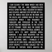 T En De Slinger Edgar Allan E Etry Uitsnede Prem Poster (Voorkant)