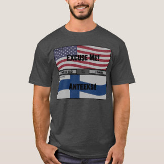T Excuses retro T-shirt