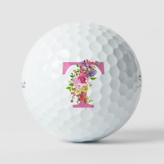 T Floral Golfballen (Voorkant)