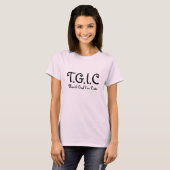T.G.I.C., godzijdank ben ik Cute T-shirt (Voorkant volledig)