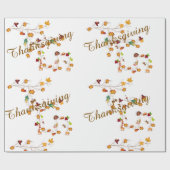 T & G - Thanksgiving Gift Wrappers Cadeaupapier (Vlak)