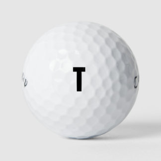 'T' GOLFBALLEN