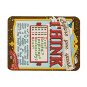 T.H.I.N.K. magneet (Horizontaal)