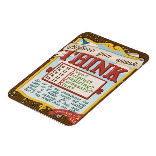 T.H.I.N.K. magneet (Linkerzijde)