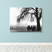 T(h)ree Canvas Afdruk (Insitu (Houten vloer))