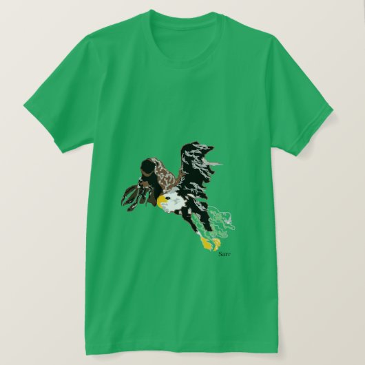T-Hemden : Bald Eagle T-shirt (Design voorkant)
