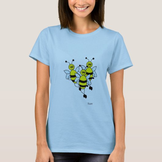 T-Hemden: Bumble bee's T-shirt (Voorkant)