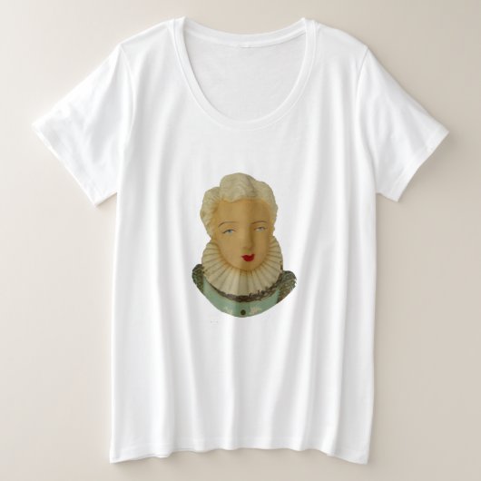  T-Hemden Grote Maat T-shirt (Design voorkant)