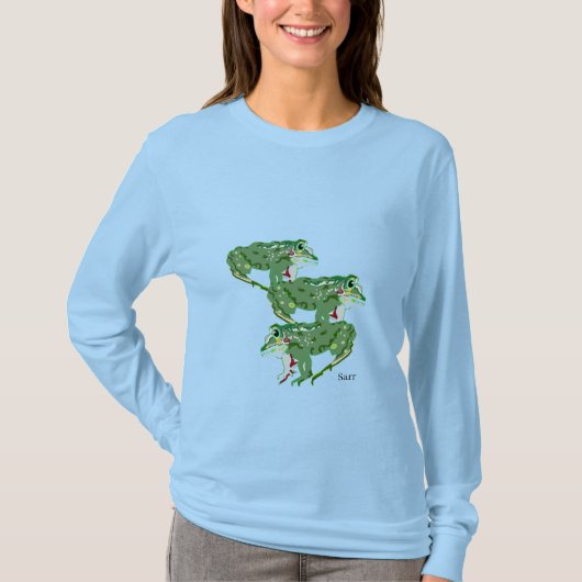 T-Hemden: Lekkikkers spelen T-shirt (Voorkant)