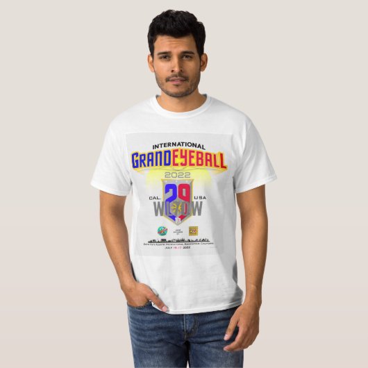 T-Hemden voor de 29e internationale Grand Eyeball T-shirt (Voorkant volledig)