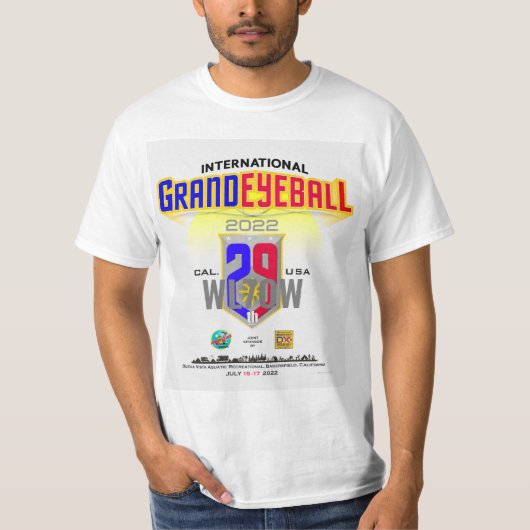 T-Hemden voor de 29e internationale Grand Eyeball T-shirt (Voorkant)