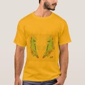 T-Hemden: Zijn & Hers / Liefde T-shirt (Voorkant)