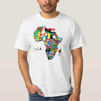 T.I.A. Kaartontwerp T-shirt