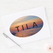 T I L A OVALE STICKER (Envelop)