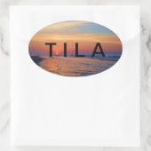 T I L A OVALE STICKER (Tas)