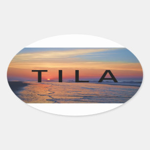 T I L A OVALE STICKER