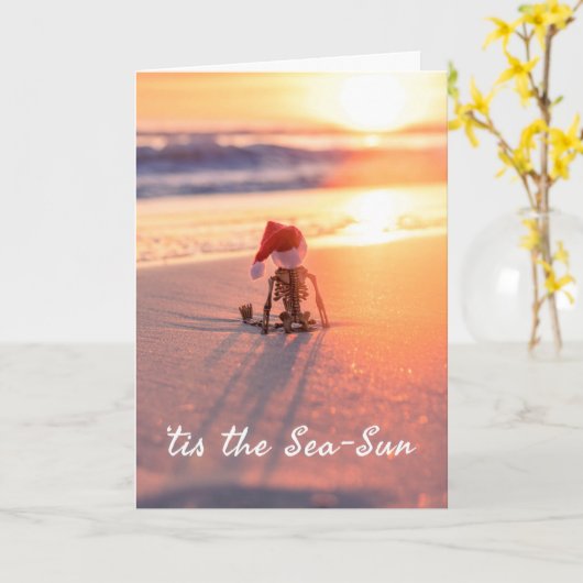 't is de zee-zon kaart (Gele Bloem)