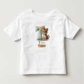 T is for Theo - Personalized Toddler T-Shirt (Voorkant)