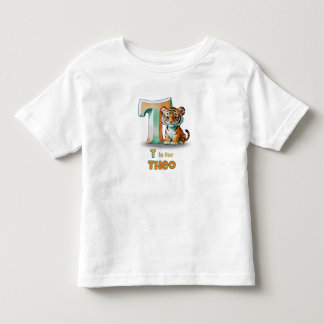 T is for Theo - Personalized Toddler T-Shirt