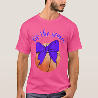 't Is het seizoen  basketbal Coquette Bow T-shirt
