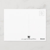 't Is in de buurt van Halloween Briefkaart (Achterkant)