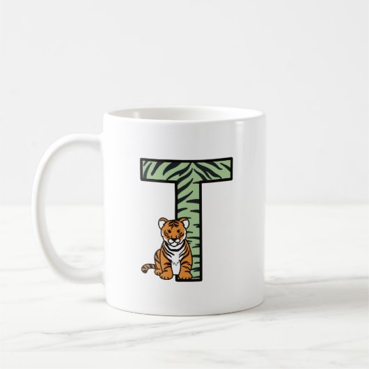 T is voor gepersonaliseerde… koffiemok (Links)