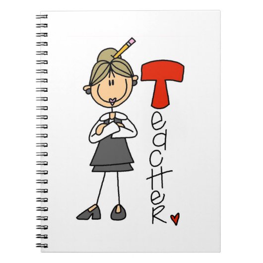T is voor leraar notitieboek (Voorkant)