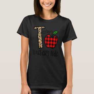 T Is Voor Ondersteunend Personeel Van Docenten Ter T-shirt
