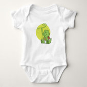T is voor schildpad romper (Voorkant)