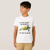 T is voor schildpad t-shirt (Voorkant volledig)
