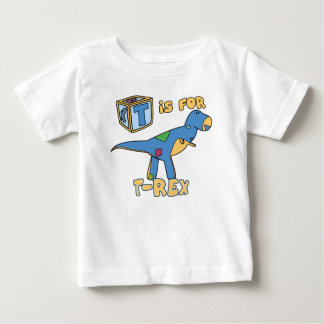 T is voor T-Rex Baby T-Shirt