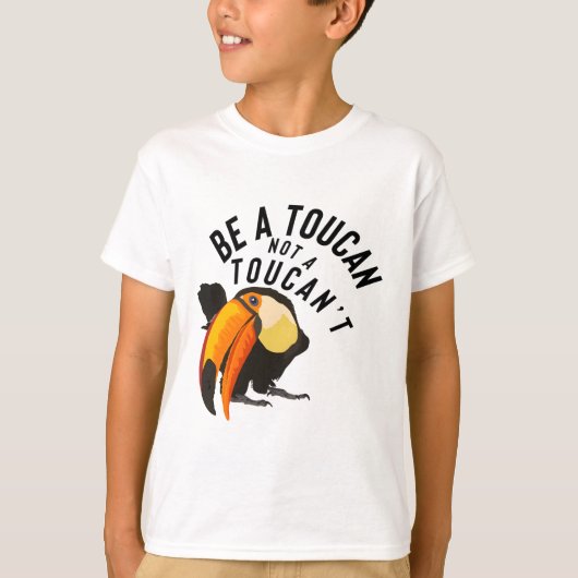 T is voor Toucan T-shirt (Voorkant)