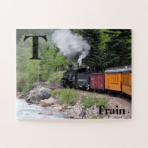 T is voor trein (& rivier, Colorado)
