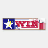 T is voor Trump Big Win 2020 Bumpersticker (Voorkant)
