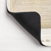 T. Jefferson: Truth & Newspapers - Mousepad Muismat (Hoek)