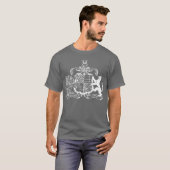T-kattenjas - wit t-shirt (Voorkant volledig)