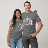 T-kattenjas - wit t-shirt (Unisex)