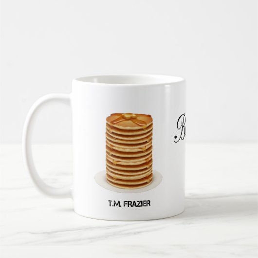 T.M. FRAZIER - Omdat Pancakes Koffiemok (Links)