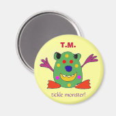 T.M., kietelmonster magneet (Voorkant / Achterkant)