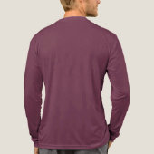 T met lang Sleeve en Logo Tri-Blend Shirt (Achterkant volledig)