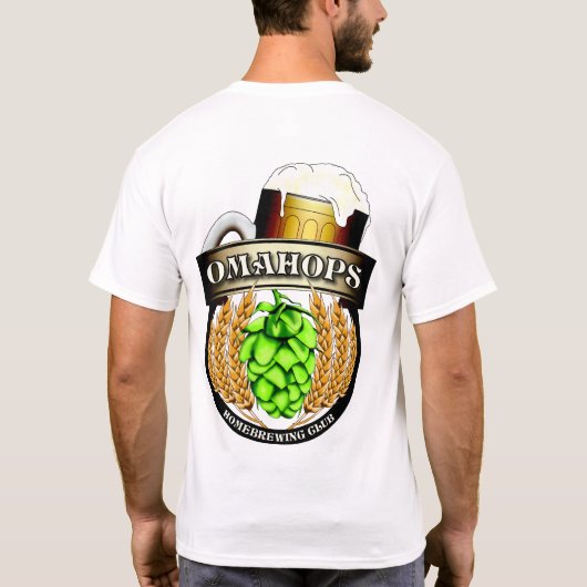 T met naam t-shirt (Achterkant)