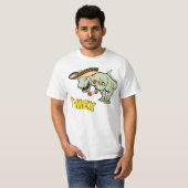 T-Mex T-Rex Mexican Tyrannosaurus Dinosaur T-shirt (Voorkant volledig)