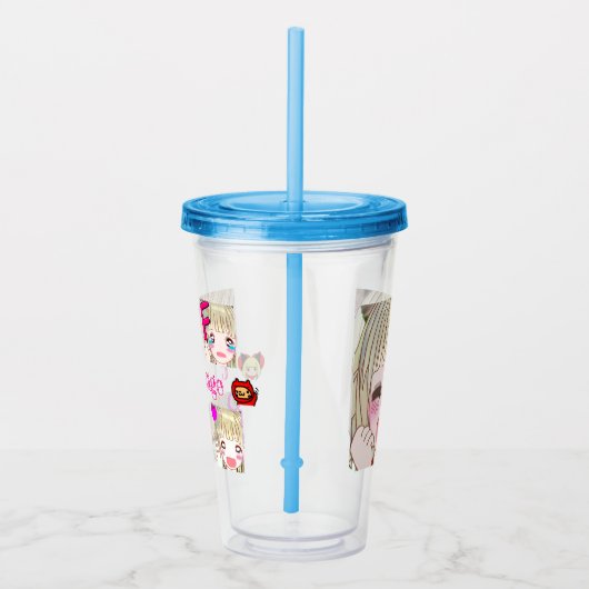 t_mikage acrylic tumbl[W]/ミカゲアクリルタンブラー[W]アクリルタンブラー Acryl Drinkbeker (Rechts)