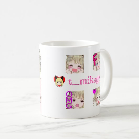 t_mikage mug[G]/ミカゲマグ[G] コーヒーマグカップ Koffiemok (Voorkant rechts)